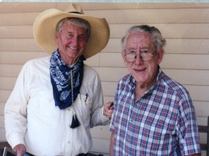 Nikki Ellerbe with the chairman, Milo Holt 