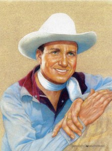 Gene Autry by Jim Sanders